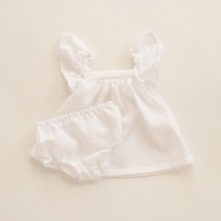 Blusa C/Bombacha Honolulu- Blanco Urbana Cod. 518