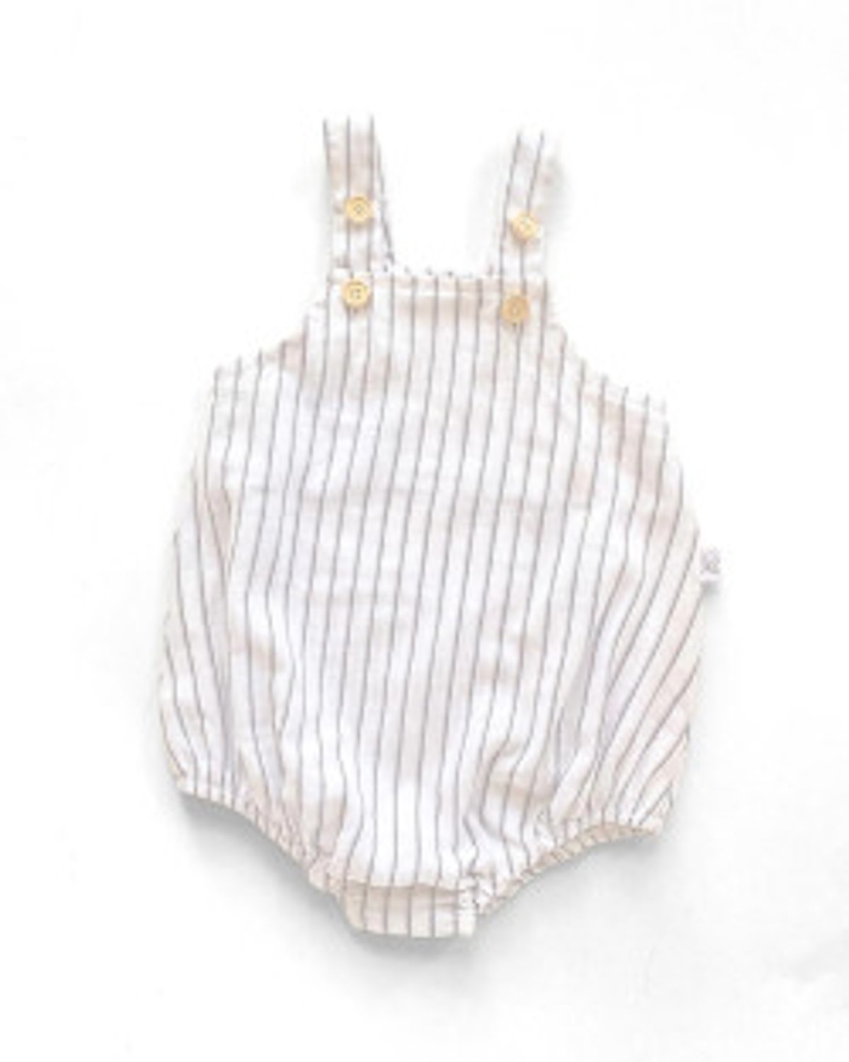 Jardinera Atyra-Blanco Rayas Gris Unisex Cod. 562