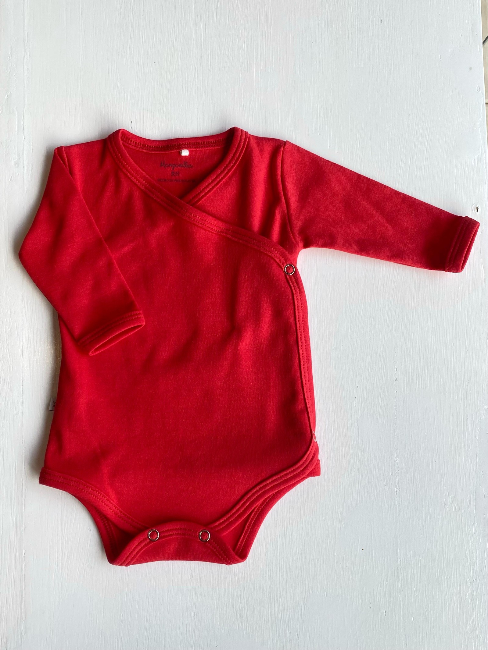 Body Cruzado Liso Ankara- Rojo. Cod.1510