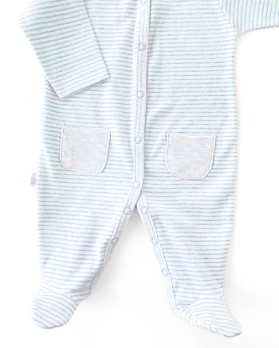 Osito Arroyos- Celeste Rayas Cod. 567  - 2