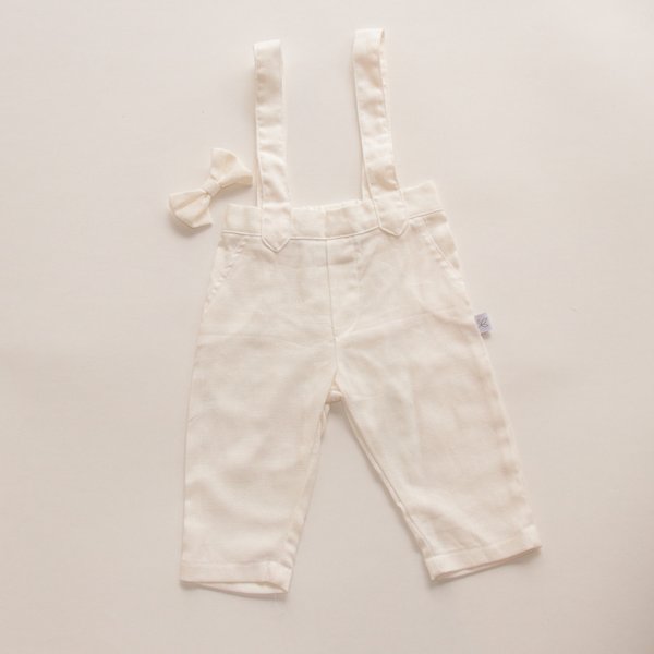 Pantalon Mariano- Blanco Lino Cod. 296