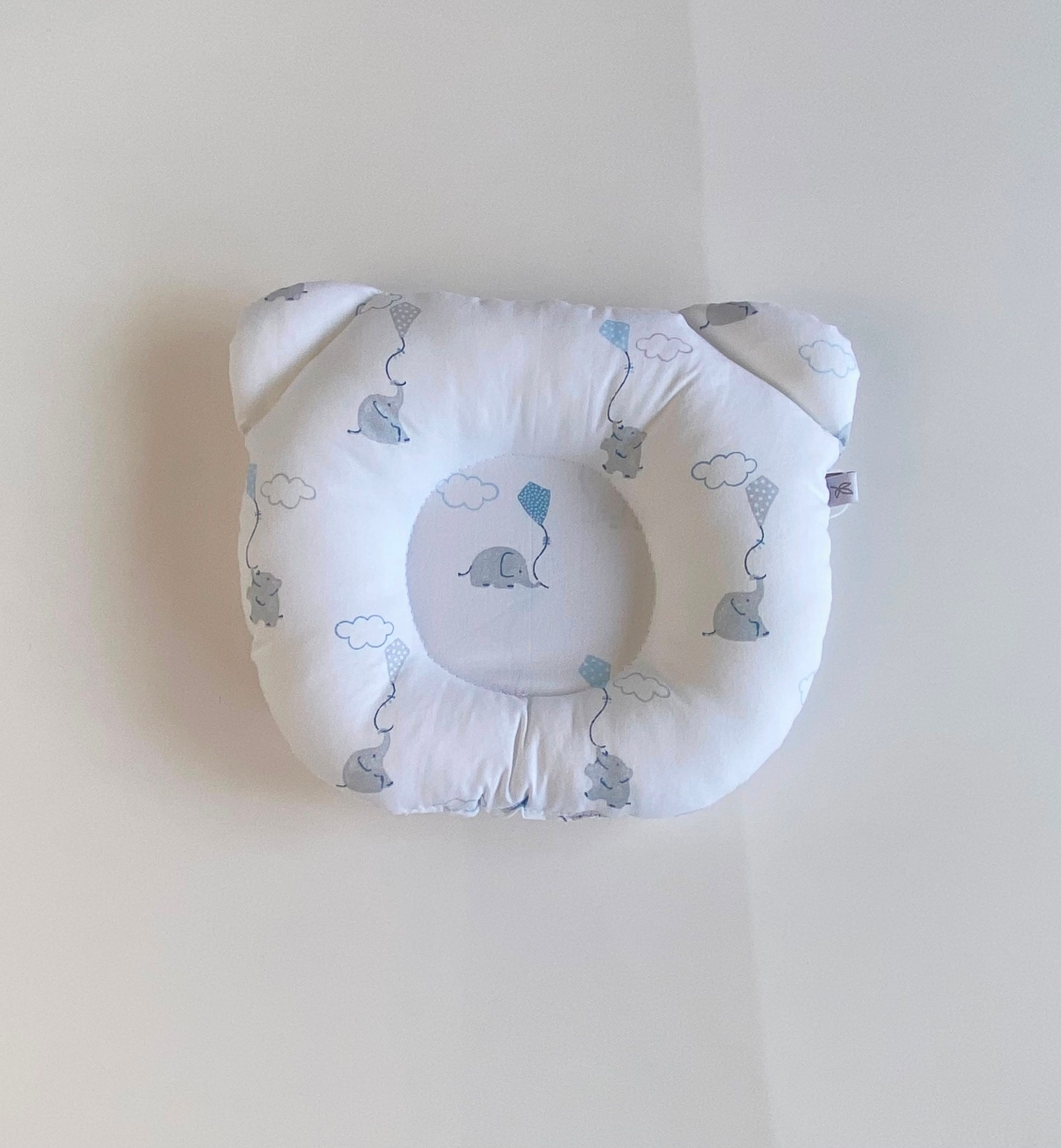 Almohada Cabecera Dallas-Celeste Elefantes Cod.26 