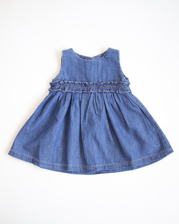 Vestido Jeans Ybycui- Azul Cod. 606