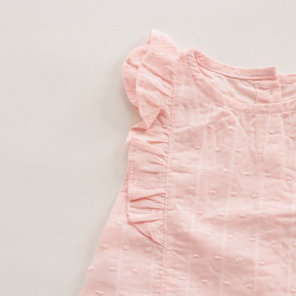 Blusa Bethany- Salmón Plumeti Cod. 96