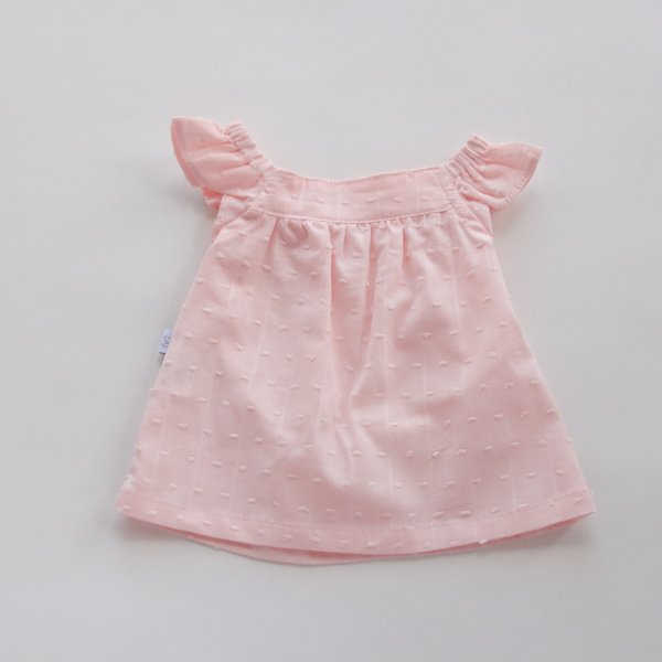 Blusa Boa Vista- Salmon Plumeti Cod.438