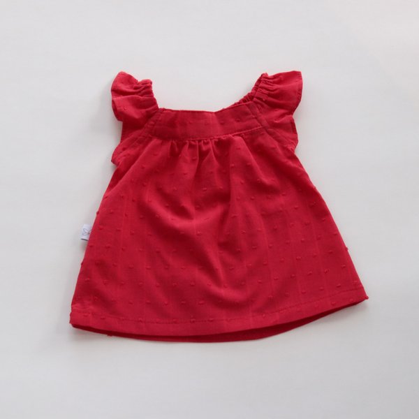 Blusa Boa Vista- Rojo Plumeti Cod.438