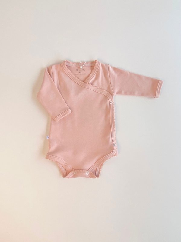 Body Barranquilla Celeste, Rosa Viejo, Blanco Mangas Largas Cod. 55