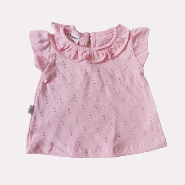 Blusa Roseau- Rosa Cod. 97