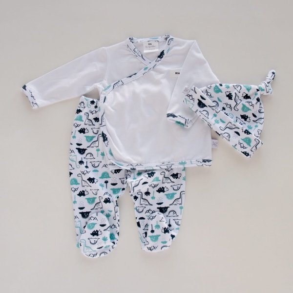 Conjunto Moscu- Dino Verde Cod.325