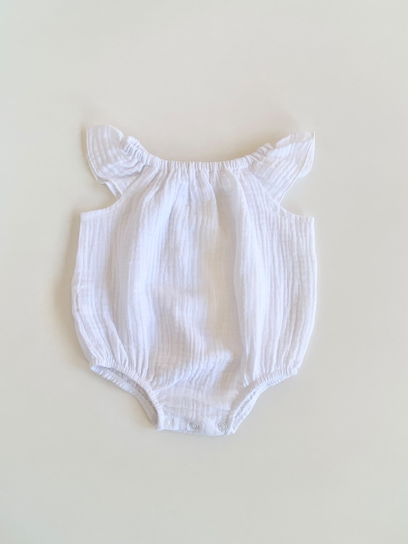 Babuchona Baby Cotton Lia- Blanco  Cod. 625
