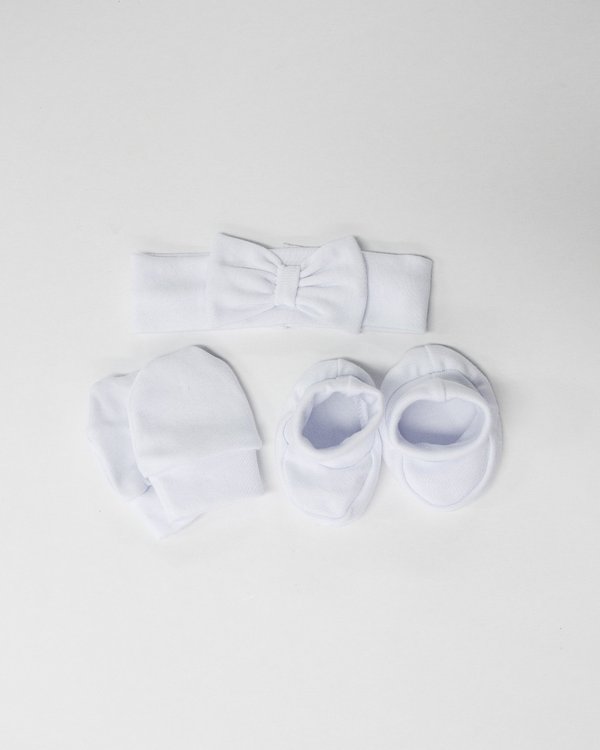 Kit Vincha Sofia- Blanco Cod. 1182