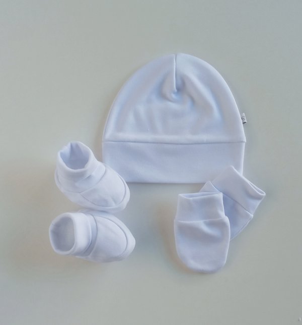 Kit de Gorro Manila- Blanco Cod. 1167
