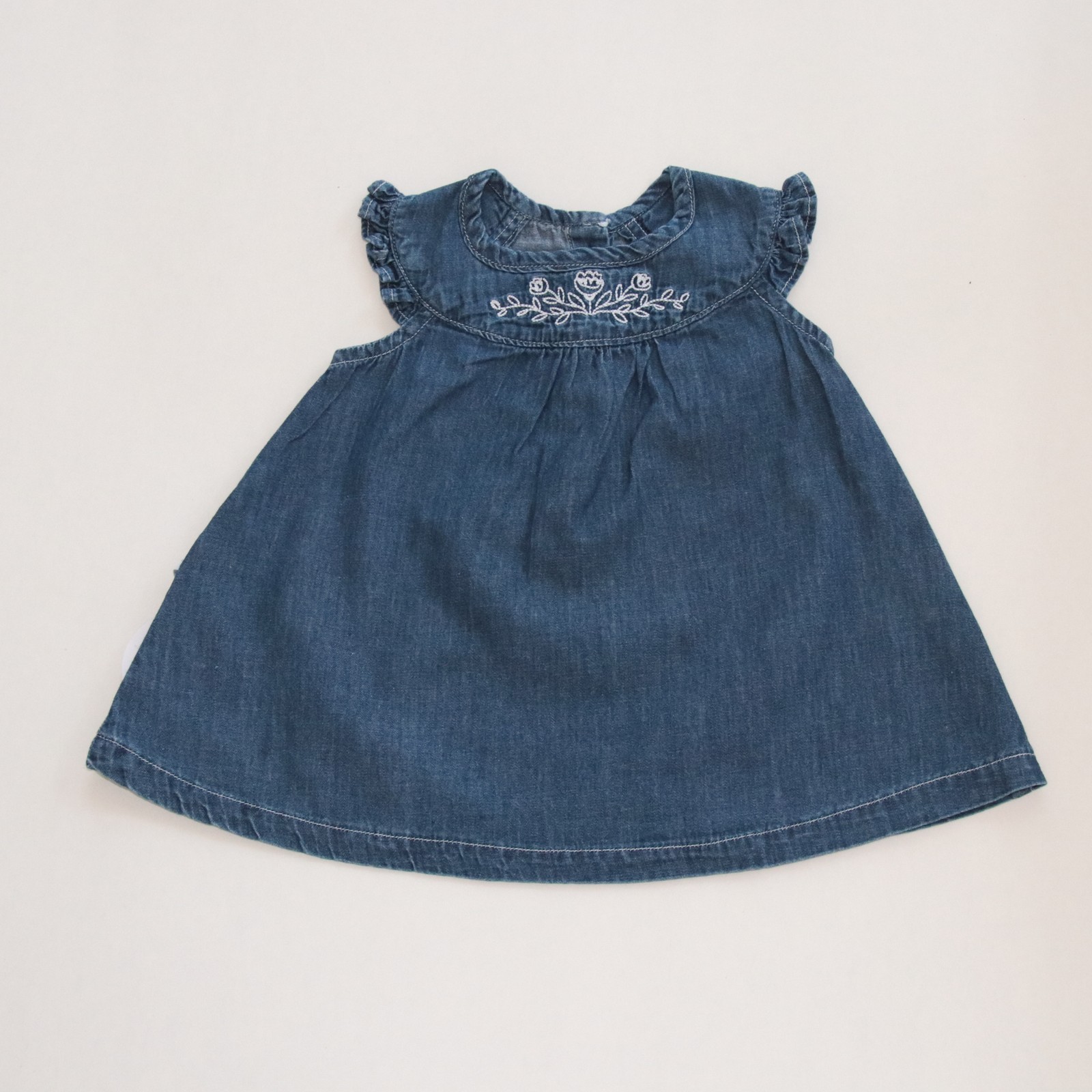 Blusa C/Bordado Jeans- Azul Cod. 456