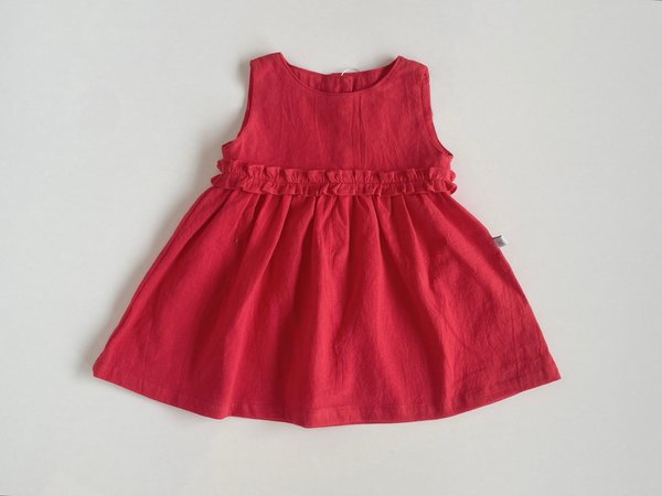 Vestido Jeans Ybycui- Rojo Cod. 606