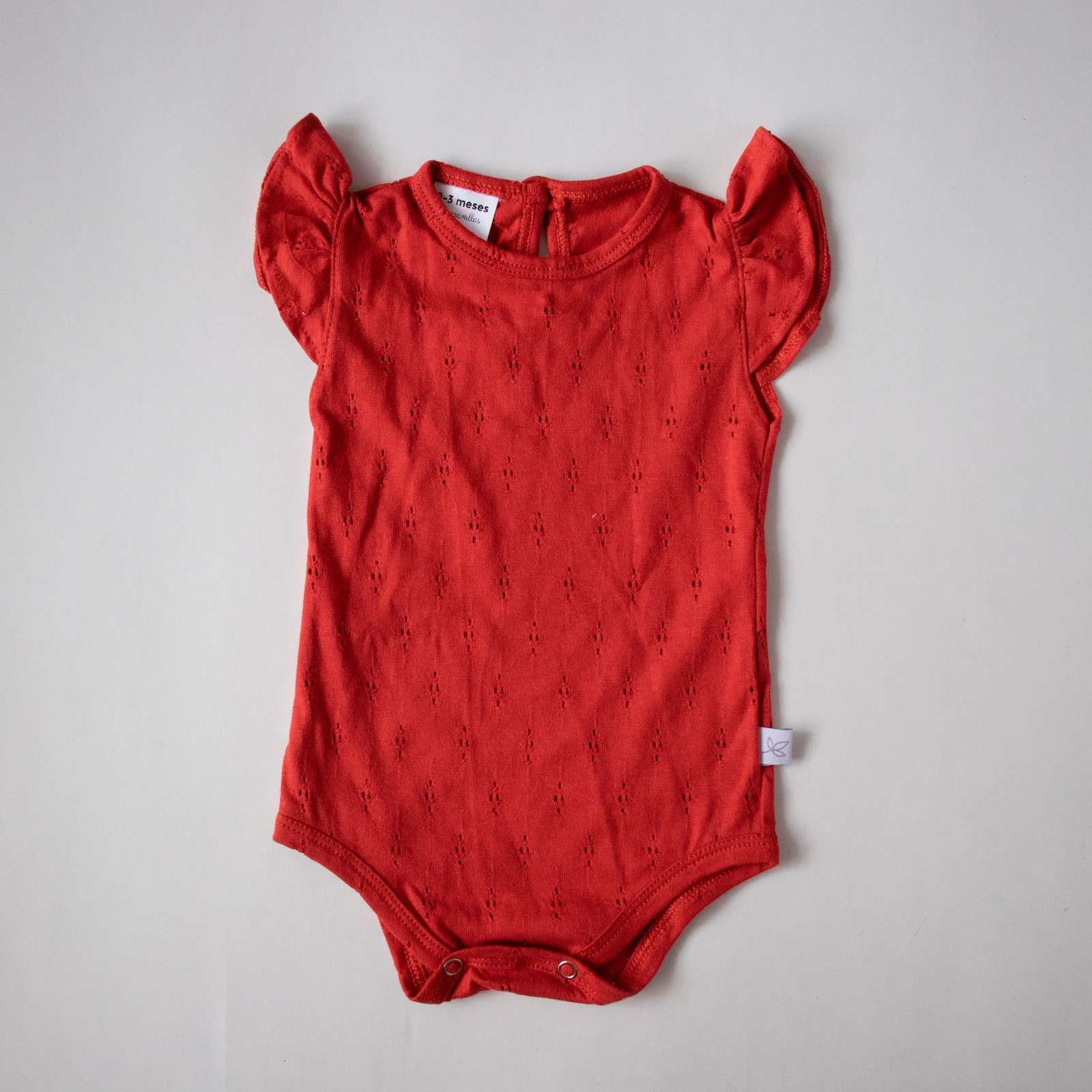 Body C/Manguita Helena- Rojo Cod. 1532
