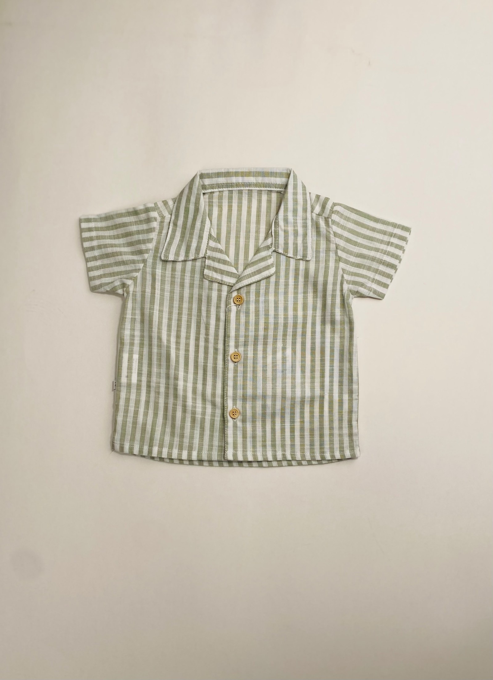 Camisa Altos- Verde Rayas Cod. 577 
