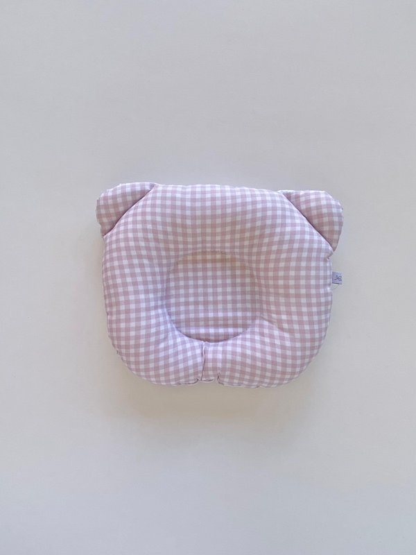 Almohada Cabecera Dallas- Rosa Cuadros Cod.26 