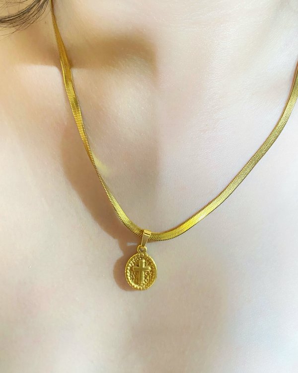 Collar Cross Medallion