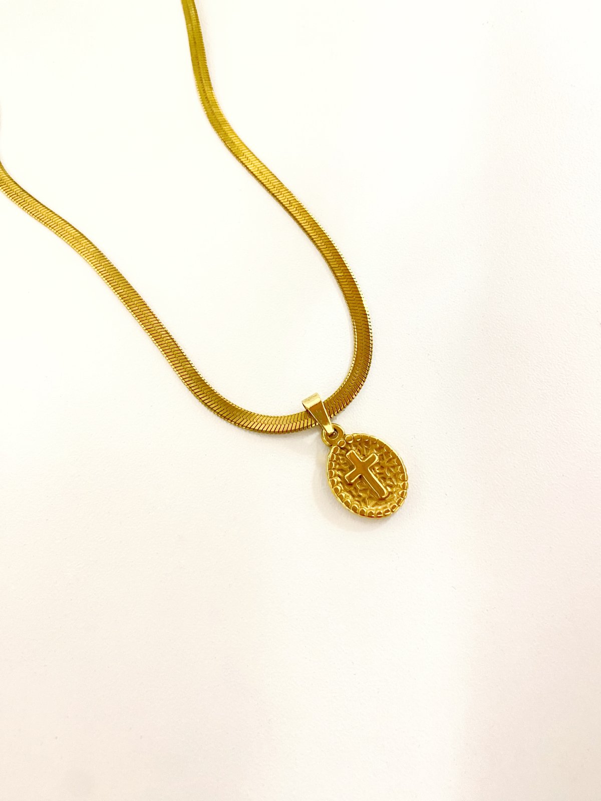 Collar Cross Medallion