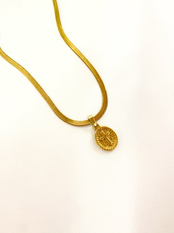 Collar Cross Medallion