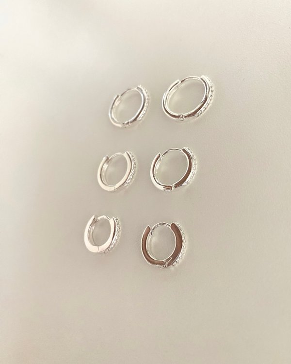 Hoop Circones Silver