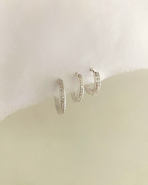 Hoop Circones Silver