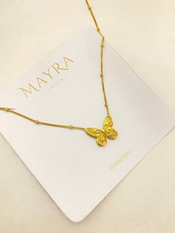 Collar Mariposa