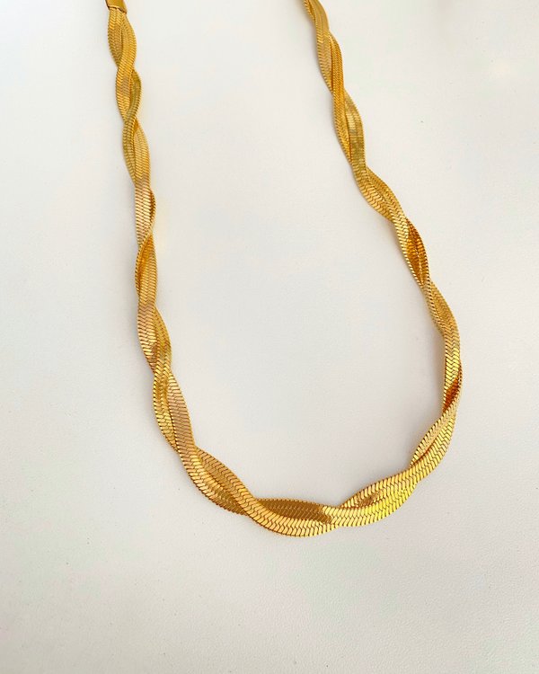 Cadena Snake Doble