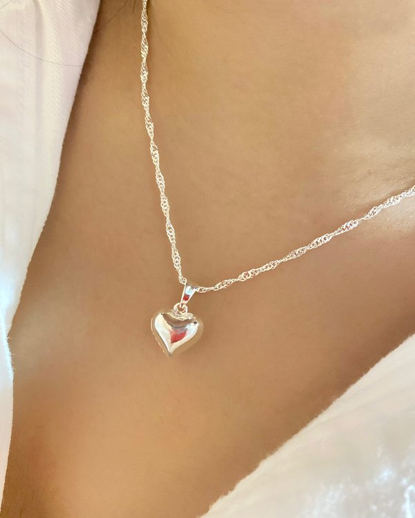 Collar Corazón Silver