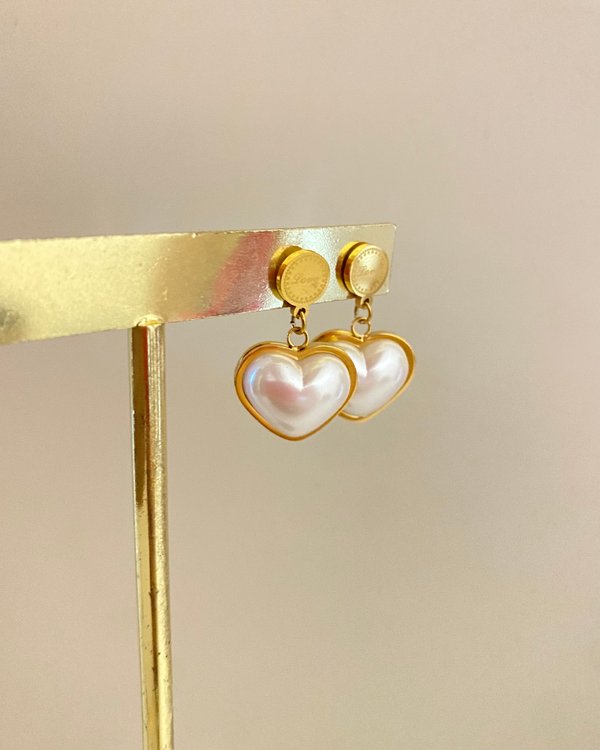Set Corazón Nácar
