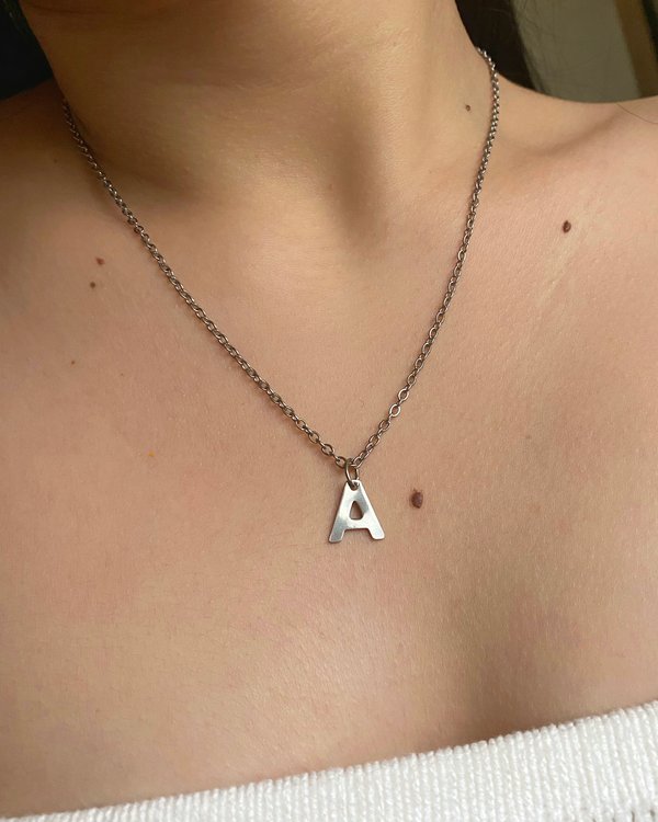 Collar Inicial Silver