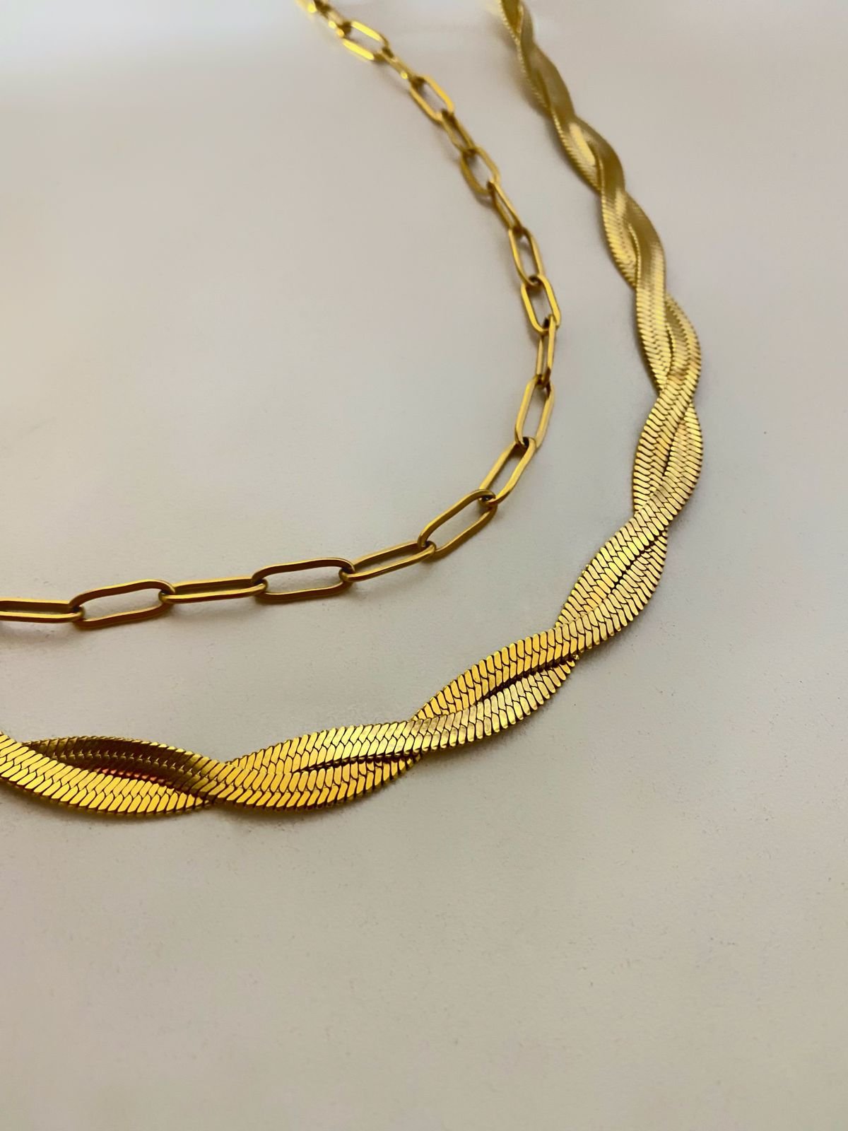 Cadena Snake Doble - 2