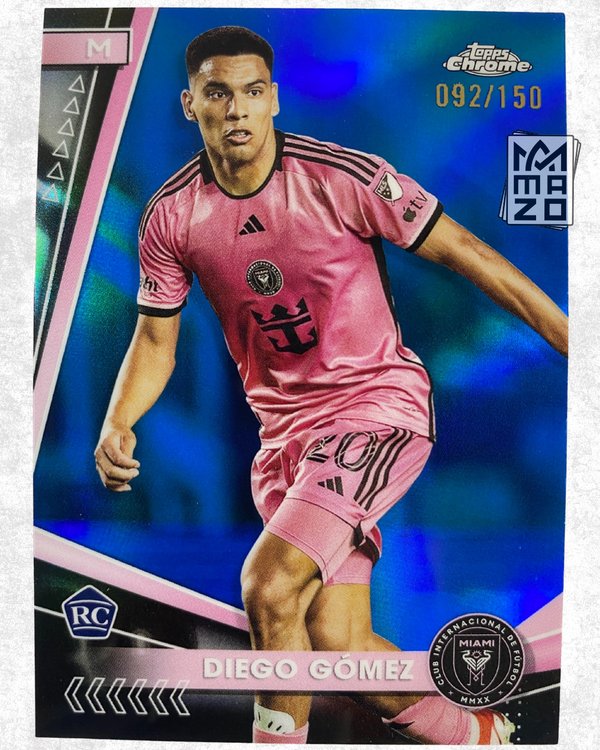 Subasta - Diego Gómez Inter Miami ROOKIE CARD - Numerada 092/150