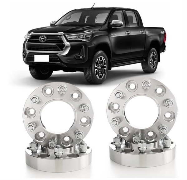 Kit Alargador / Espaçador De Roda - Toyota Hilux