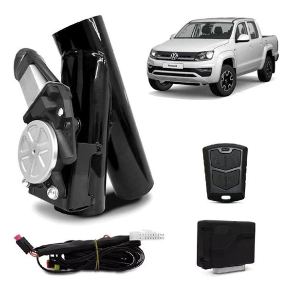 Difusor De Escapamento Esportivo Preto Toyota Corolla Controle