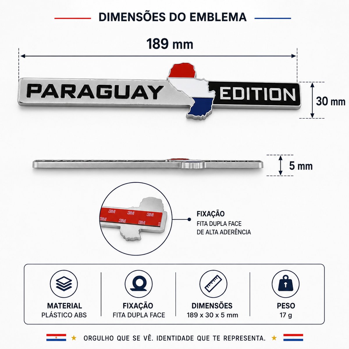 Emblema Paraguay Edition - 2