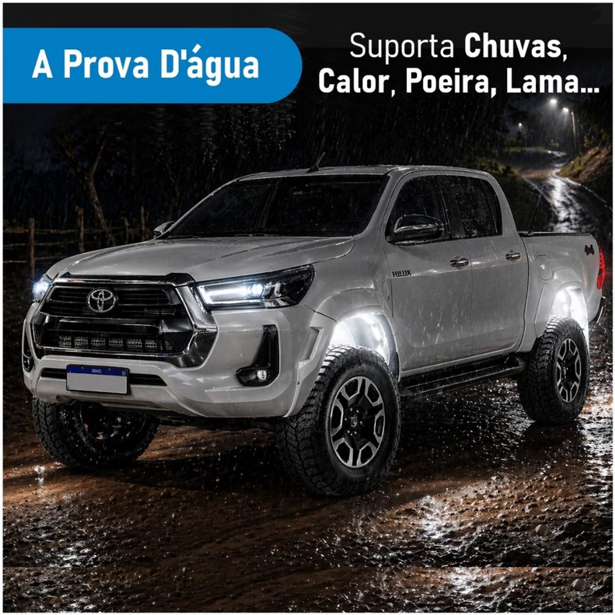 Kit 4 Rock Light LED para Caixa de Roda - 3