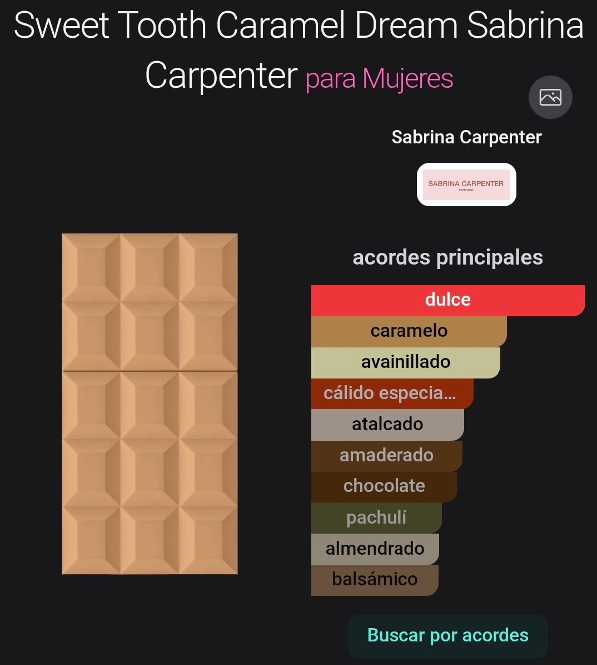 Sweet Tooth Caramel Dream Sabrina Carpenter