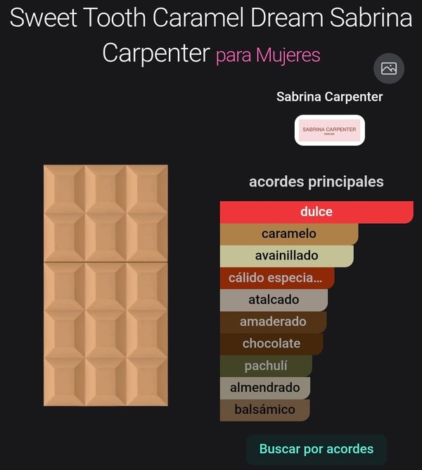 Sweet Tooth Caramel Dream Sabrina Carpenter 