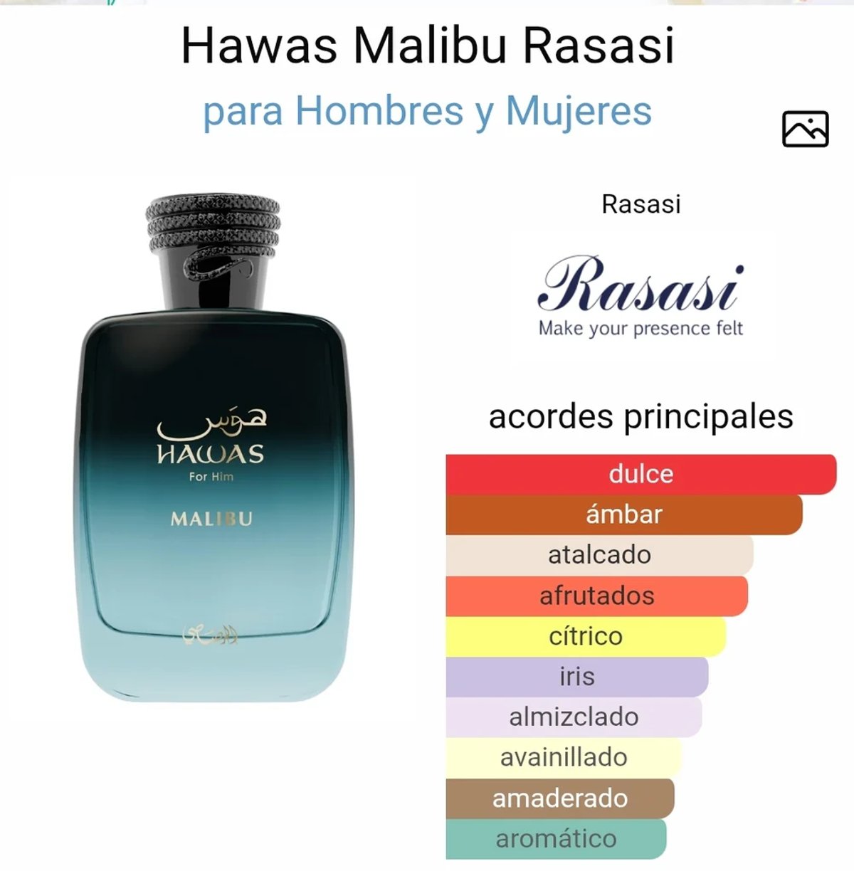  Hawas Malibu EDP 