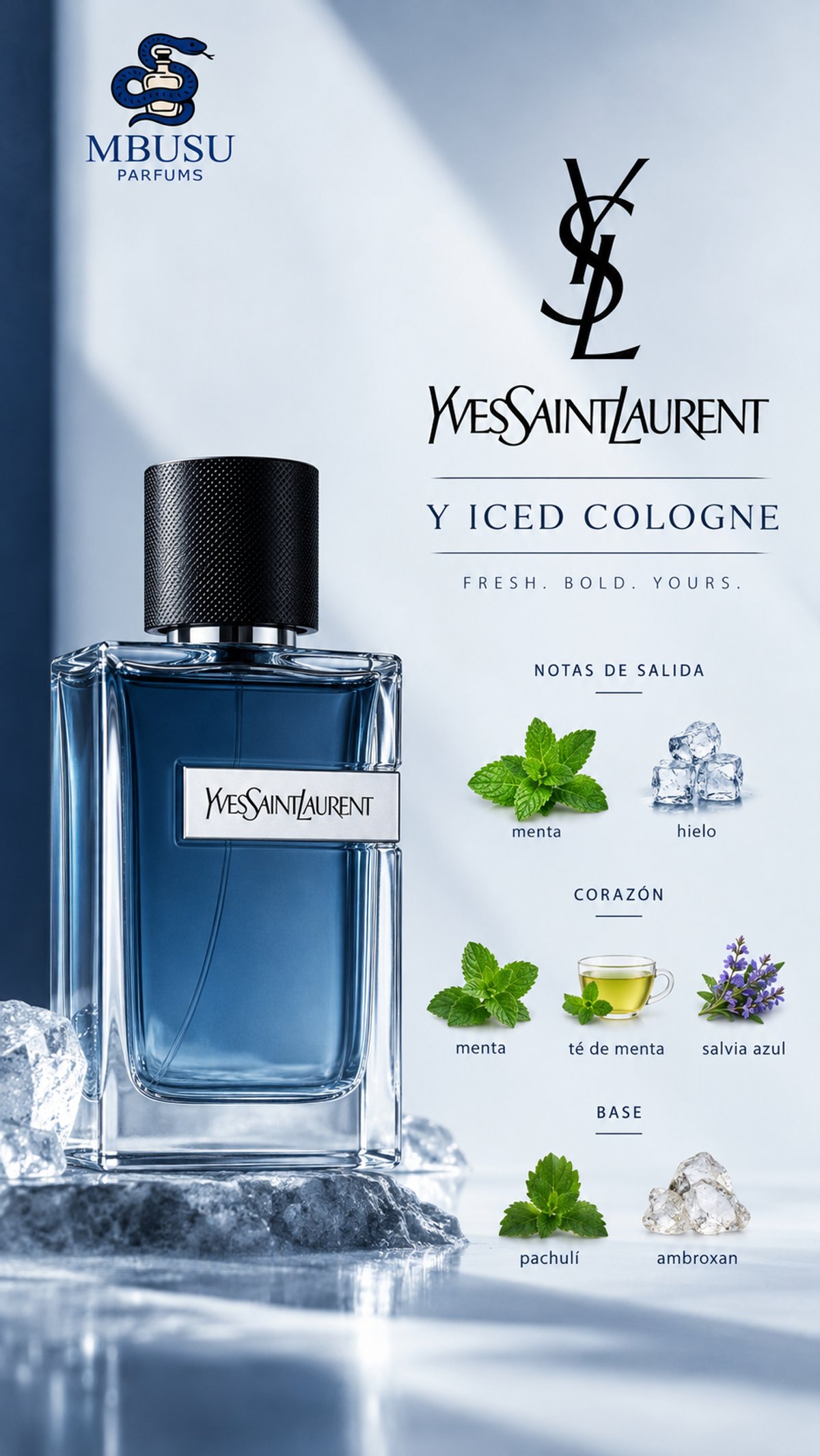 Yves Saint Laurent - Y Iced Cologne - 2