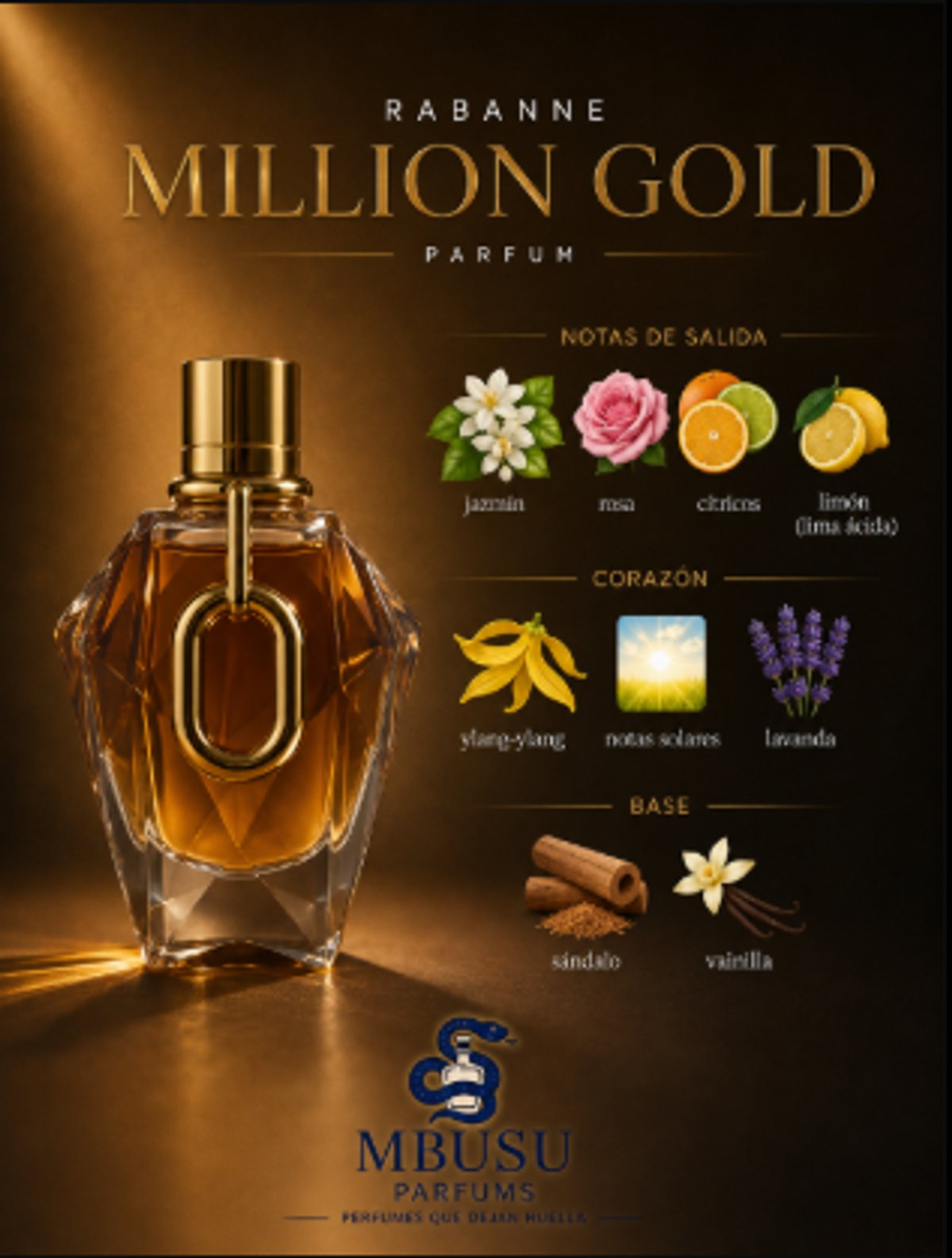 Rabanne – Million Gold Parfum - 2