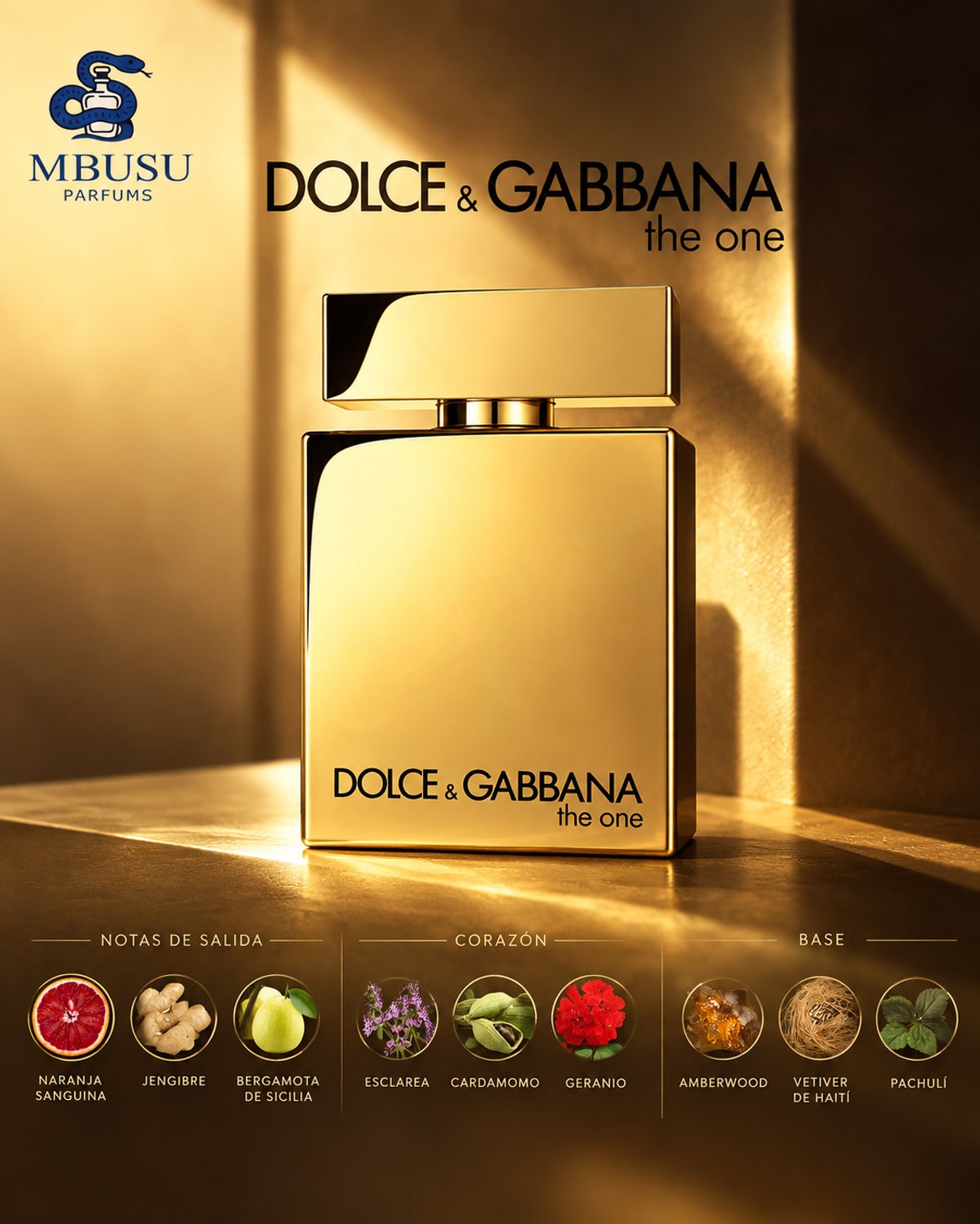 Dolce & Gabbana – The One Gold Pour Homme - 2