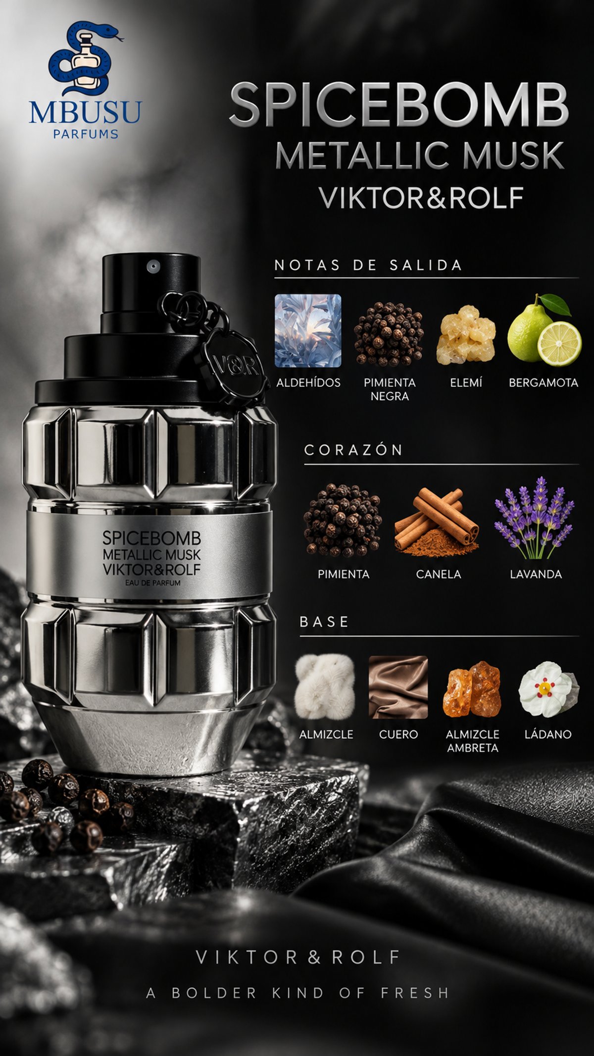 Viktor&Rolf -  Spicebomb Metallic Musk  - 2