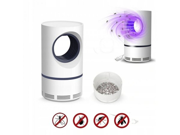 MATA MOSQUITOS UV CON TURBUNA DE SUCCION 