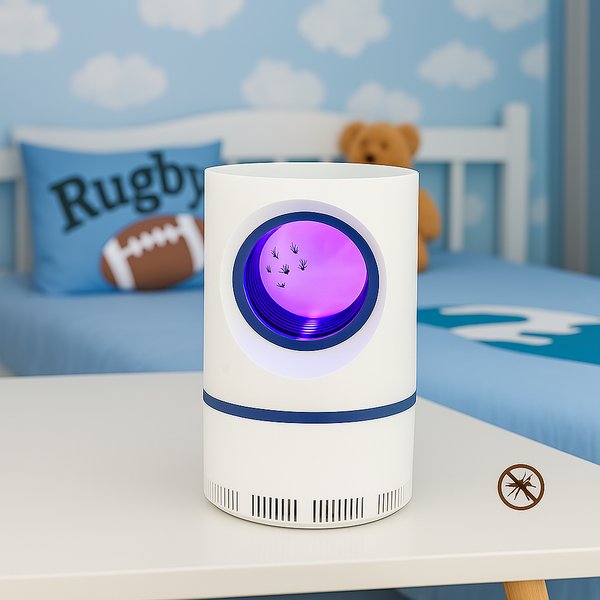 MATA MOSQUITOS UV CON TURBUNA DE SUCCION 