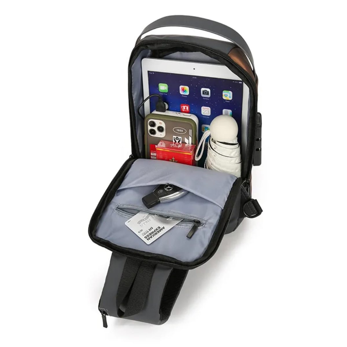 BOLSO BANDOLERA ANTI ROBO - 4