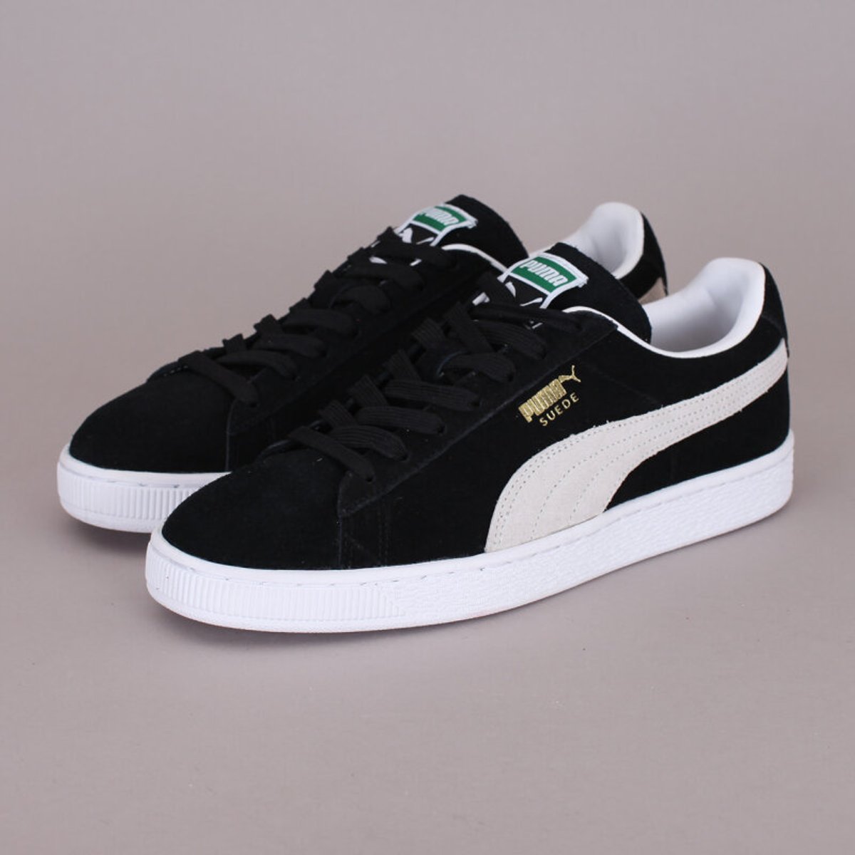 PUMA SUEDE CLASSIC SNEAKERS BLACK/WHITE