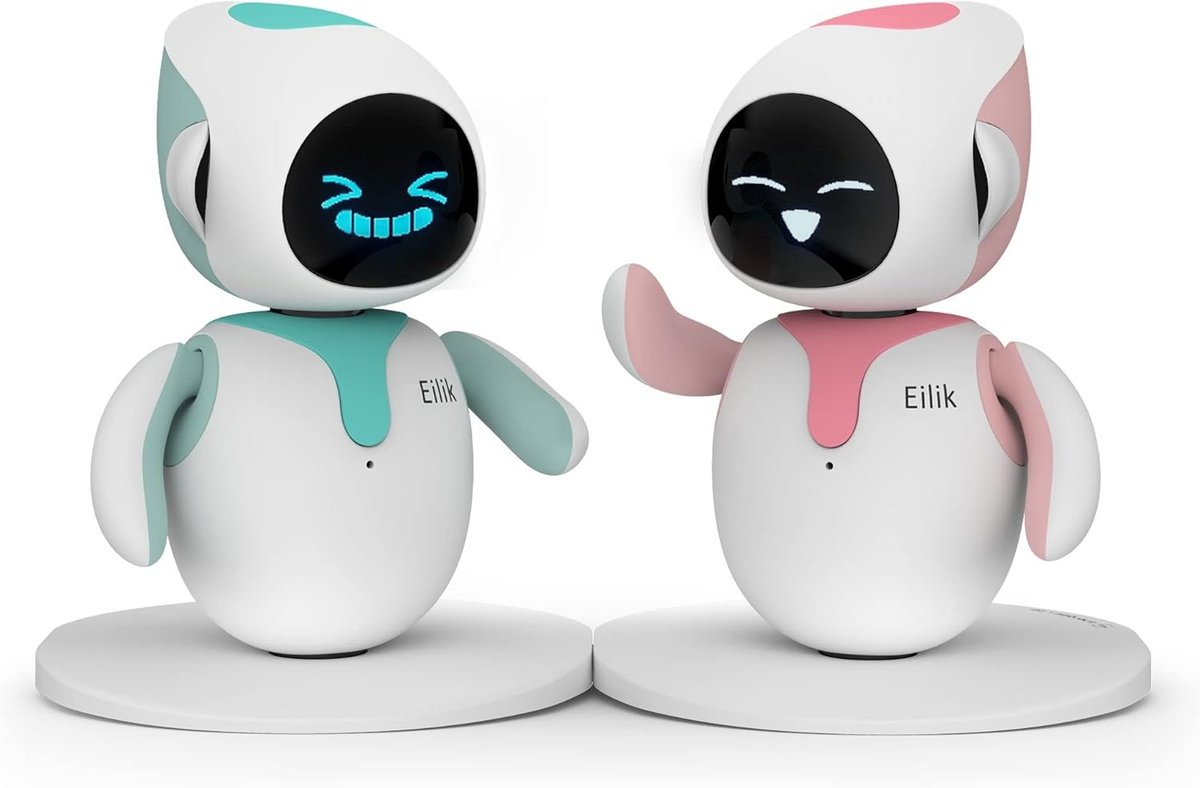 ROBOT COMPAÑERO DE ESCRITORIO EILIK BLUE 500006 - 2