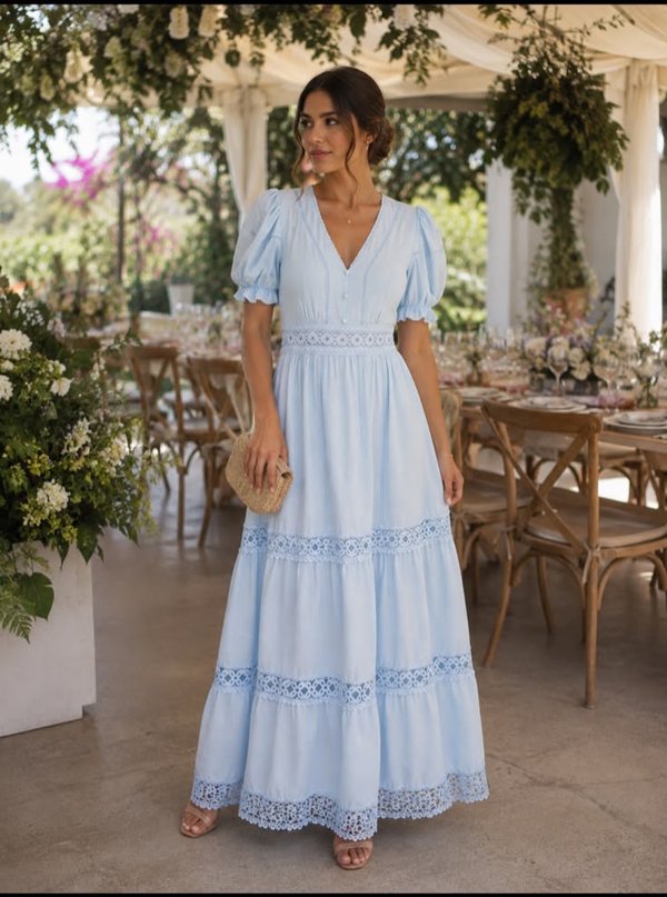 Vestido con detalles en Gripur 